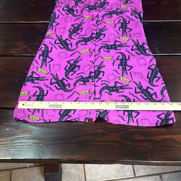 Obey Vibrant Purple Graphic Dress - Picture 16 of 17